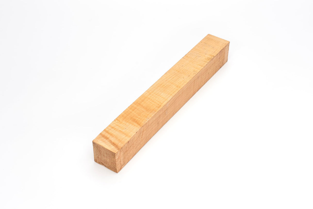 Exotic Wood Zone Hard Maple Turning Blank - Hardwood for Eco-Friendly Woodworking, Woodturning, Wood Lathe, Sustainable Wood, Woodcraft, DIY Projects 2" x 2" x 36" (1 Piece) Exotic Wood Zone