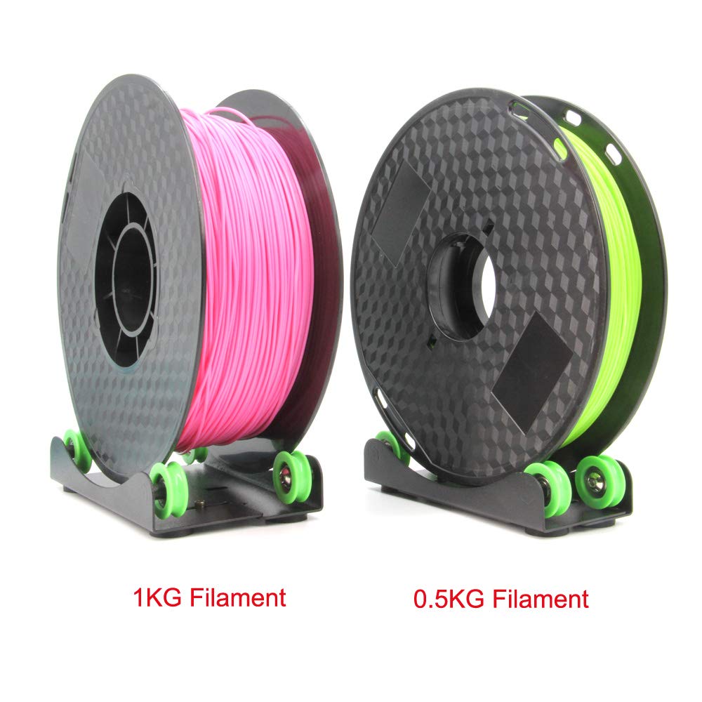 Zeberoxyz 3D Printer Filament Holder with Adjustable Filament Mount Rack Bracket Used for TPU/PLA/ABS/Nylon/Wood 0.5KG 1KG 3D Printing Material (Filament Holder) Zeberoxyz