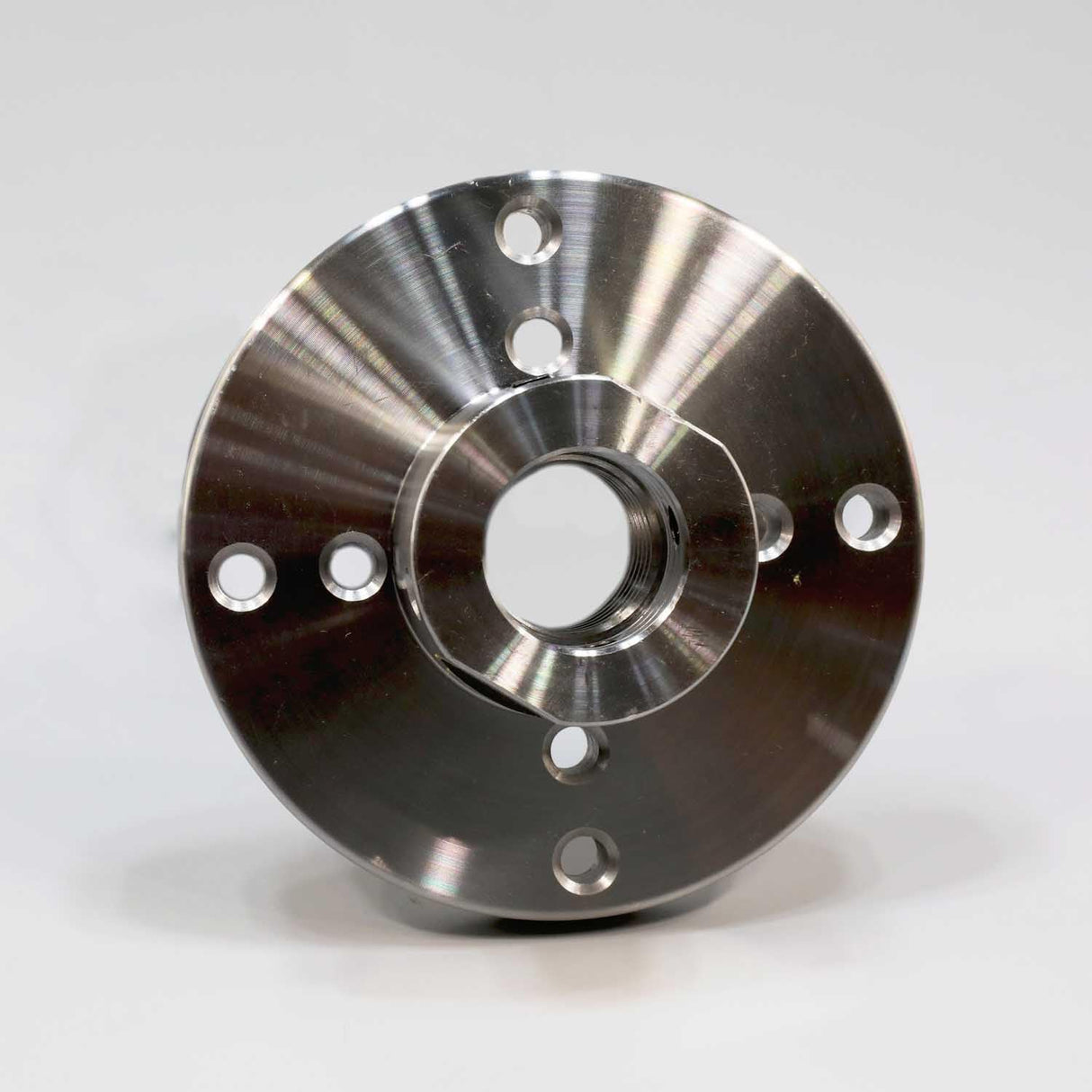 Hurricane Turning Tools, 4" Steel Faceplate For Wood Lathe, 1" x 8 TPI Hurricane Turning Tools