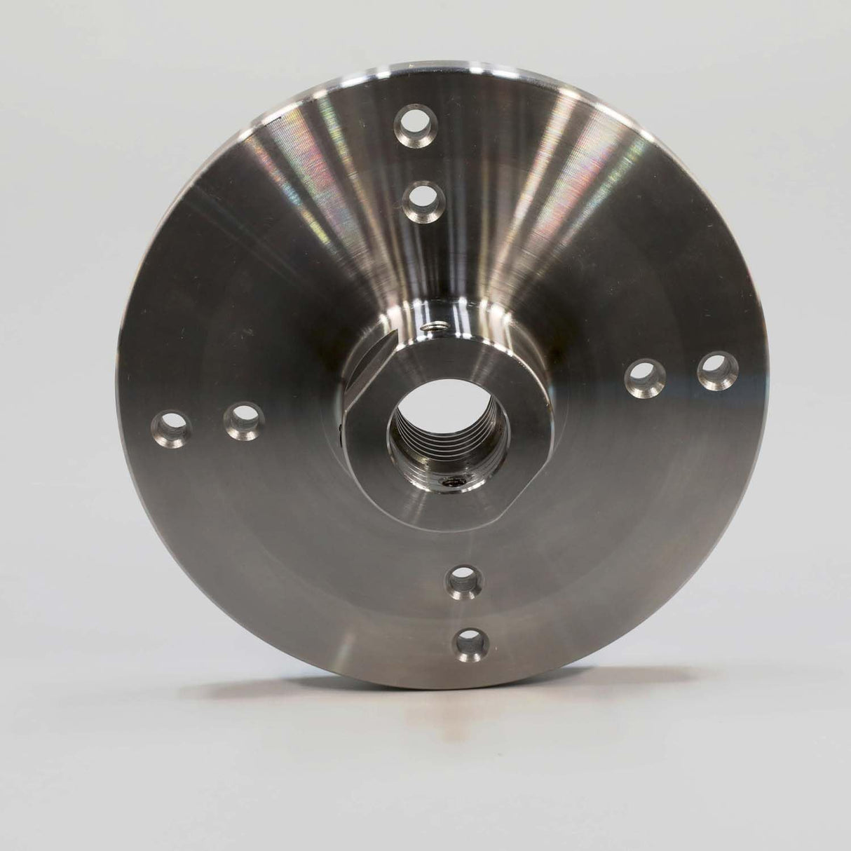 Hurricane Turning Tools, 6" Steel Faceplate For Wood Lathe, 1" x 8 TPI Hurricane Turning Tools