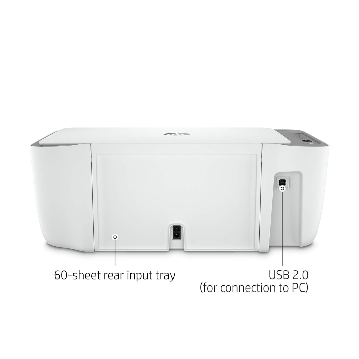 HP DeskJet 2755 All-in-One Wireless Printer Scanner Copier Instant Ink Ready Mobile Print Black 7.5ppm Color 5.5ppm Wifi Inkjet Computer Printers for Home Use and Office, 3XV17A (Renewed) HP