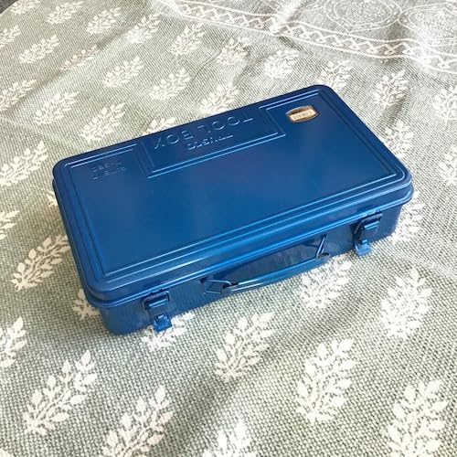 TRUSCO T-360 Trunk Tool Box, 14.6 x 8.7 x 3.7 inches (368 x 222 x 95 cm), Blue Trusco