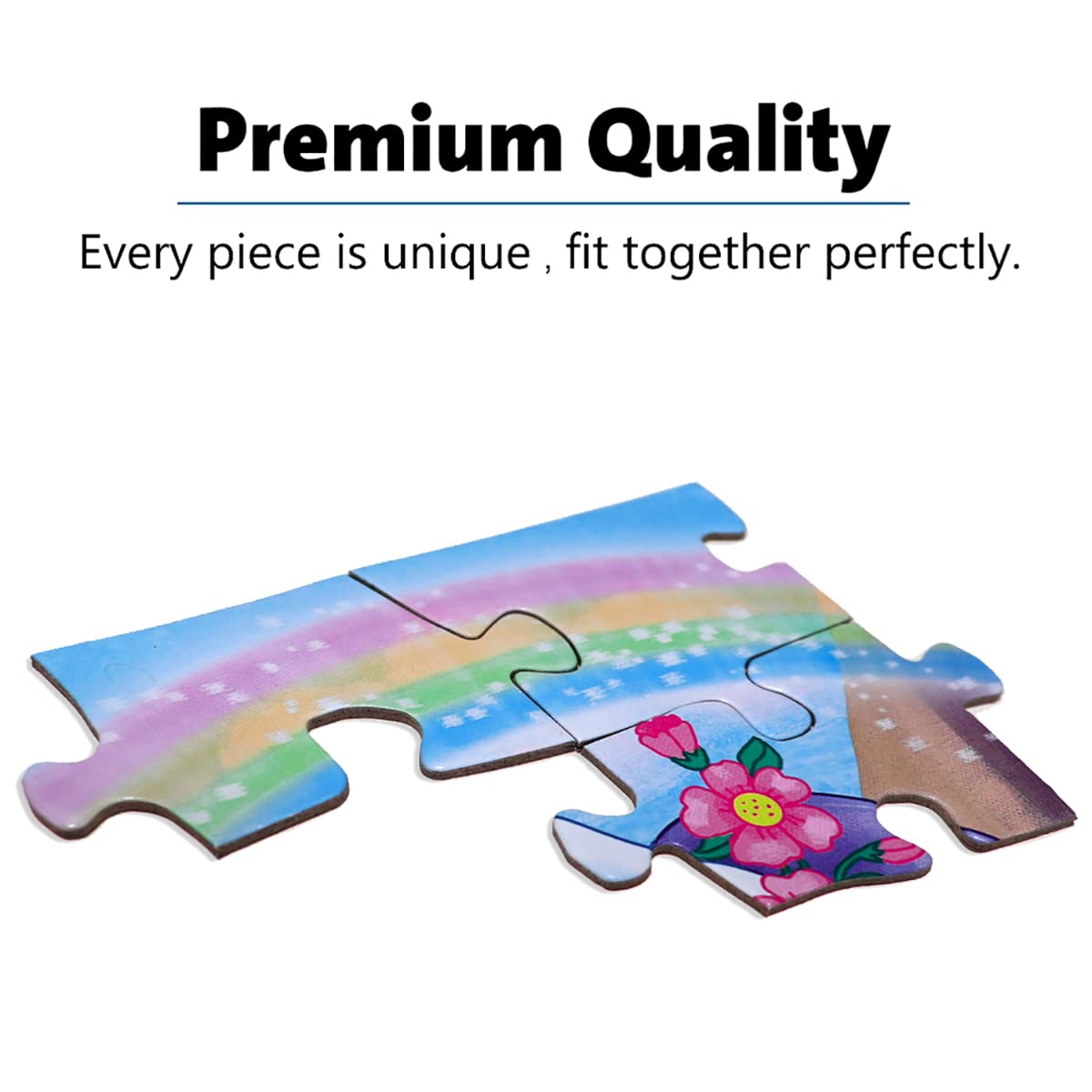 Puzzles for Kids Ages 4-8 Year Old - Princess & Unicorns,100 Piece Jigsaw Puzzle for Toddler Children Learning Educational Puzzles Toys RANSUNN