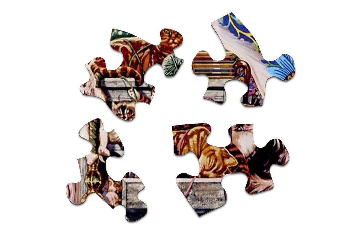 Springbok's 500 Piece Jigsaw Puzzle Cats Galore - Made in USA Springbok