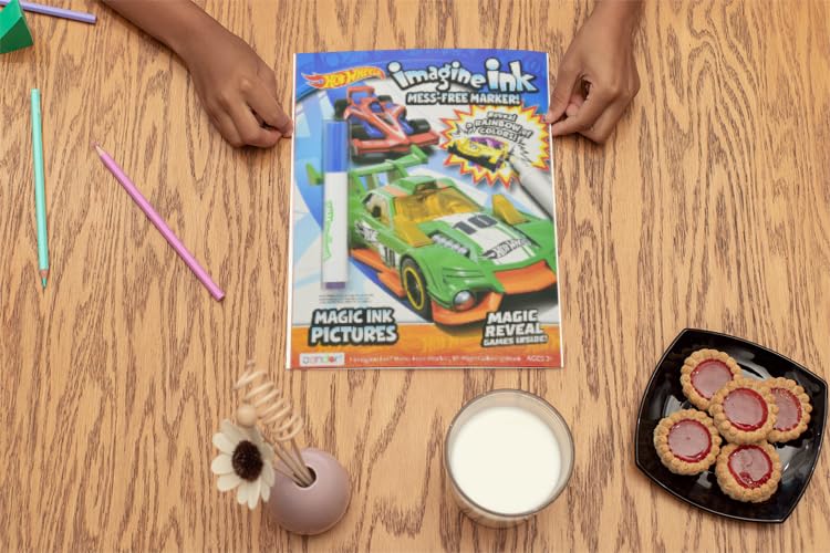 Hot Wheels | Hot Wheels Party Favors | Hot Wheels Coloring Book | Officially Licensed (Imagine Ink) Bendon
