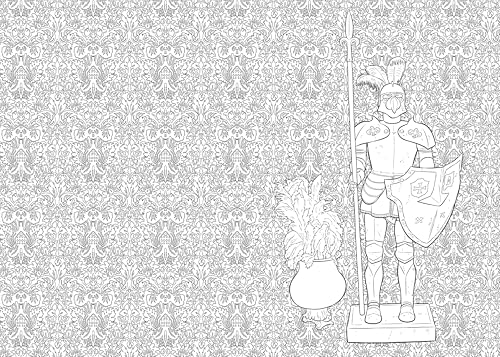 Art of Coloring: The Haunted Mansion WoodArtSupply