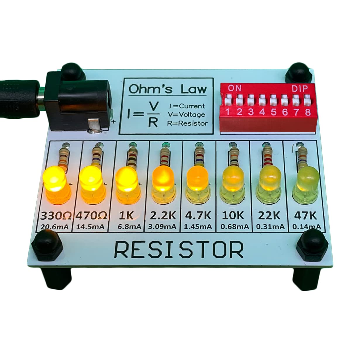 Learn to Solder Kits Soldering Practice Kit Learning Electronics Training Board tingbowie
