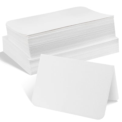 Sabary 100 Pcs Blank Watercolor Cards with Envelopes Set 140lb/300 Gsm Cotton Watercolor Paper Cards Heavyweight White Greeting Card Postcard for Painting Invitations Note Birthday Wedding(4 x 6 Inch)