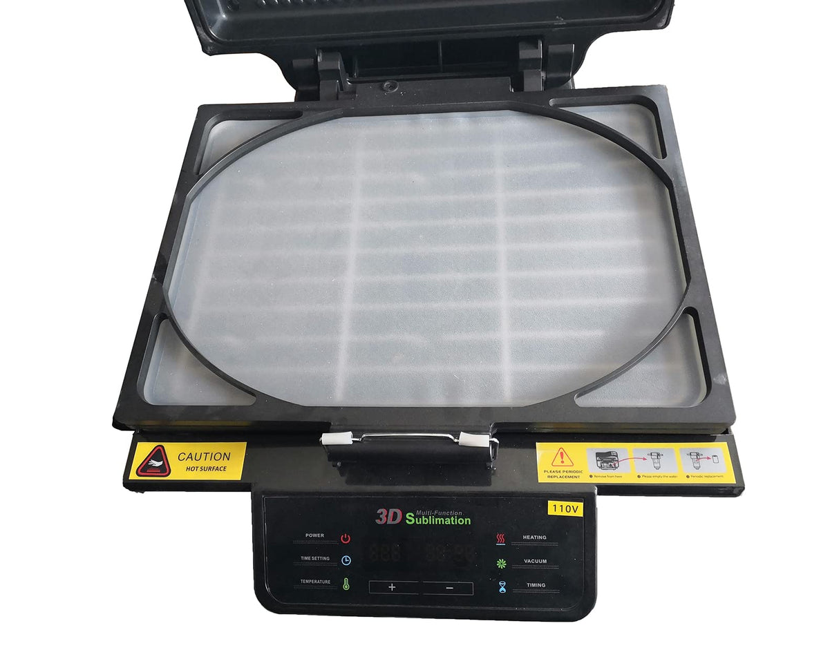 INTSUPERMAI 1 sheet High Temperature Silicone Film for Multi-Functional 3D Vacuum Sublimation Heat Press Machine INTSUPERMAI