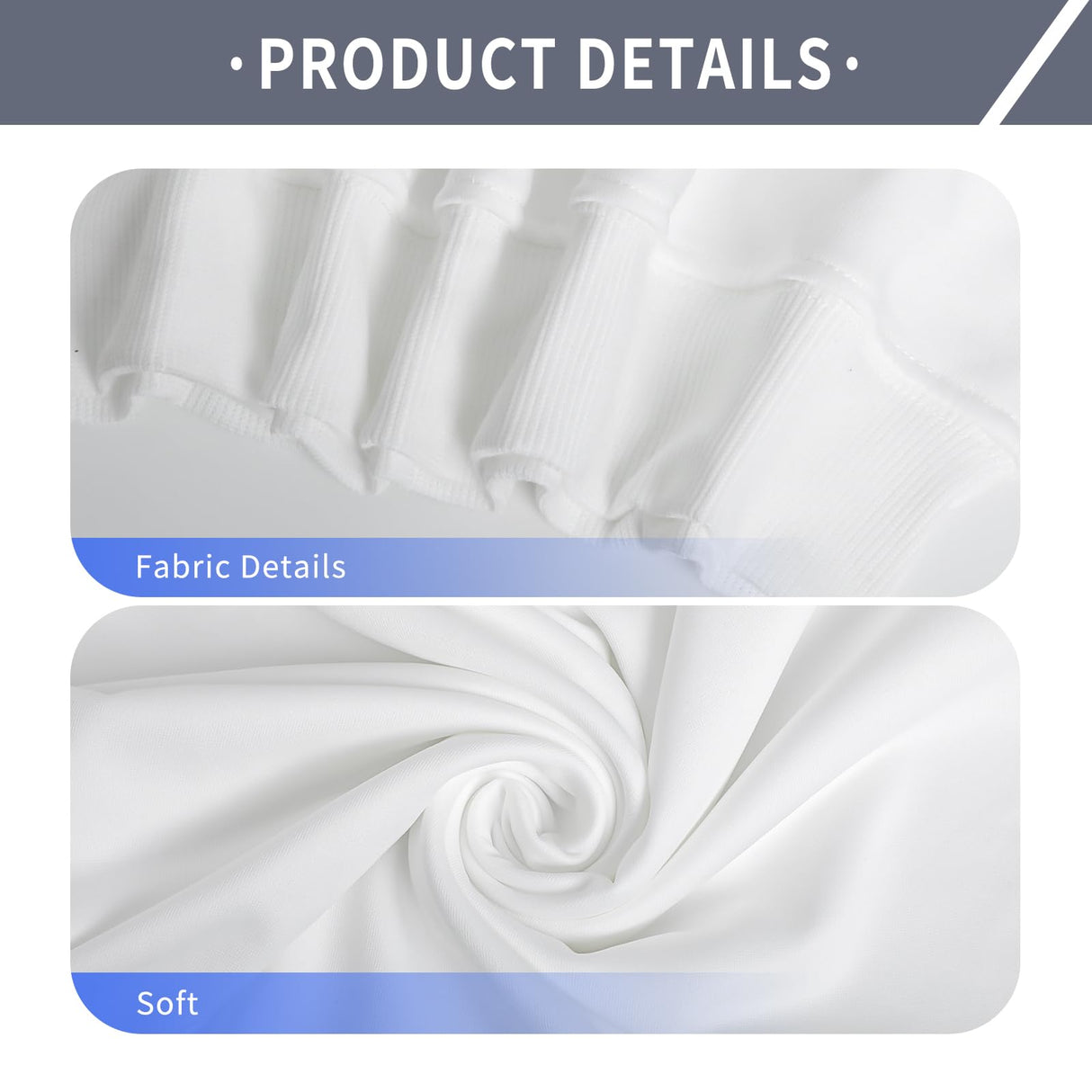METFUIN 2 Pack Polyester Adult Crewneck Sweatshirt for Sublimation Heat Press White Blank Sweatshirt (Small, White) METFUIN