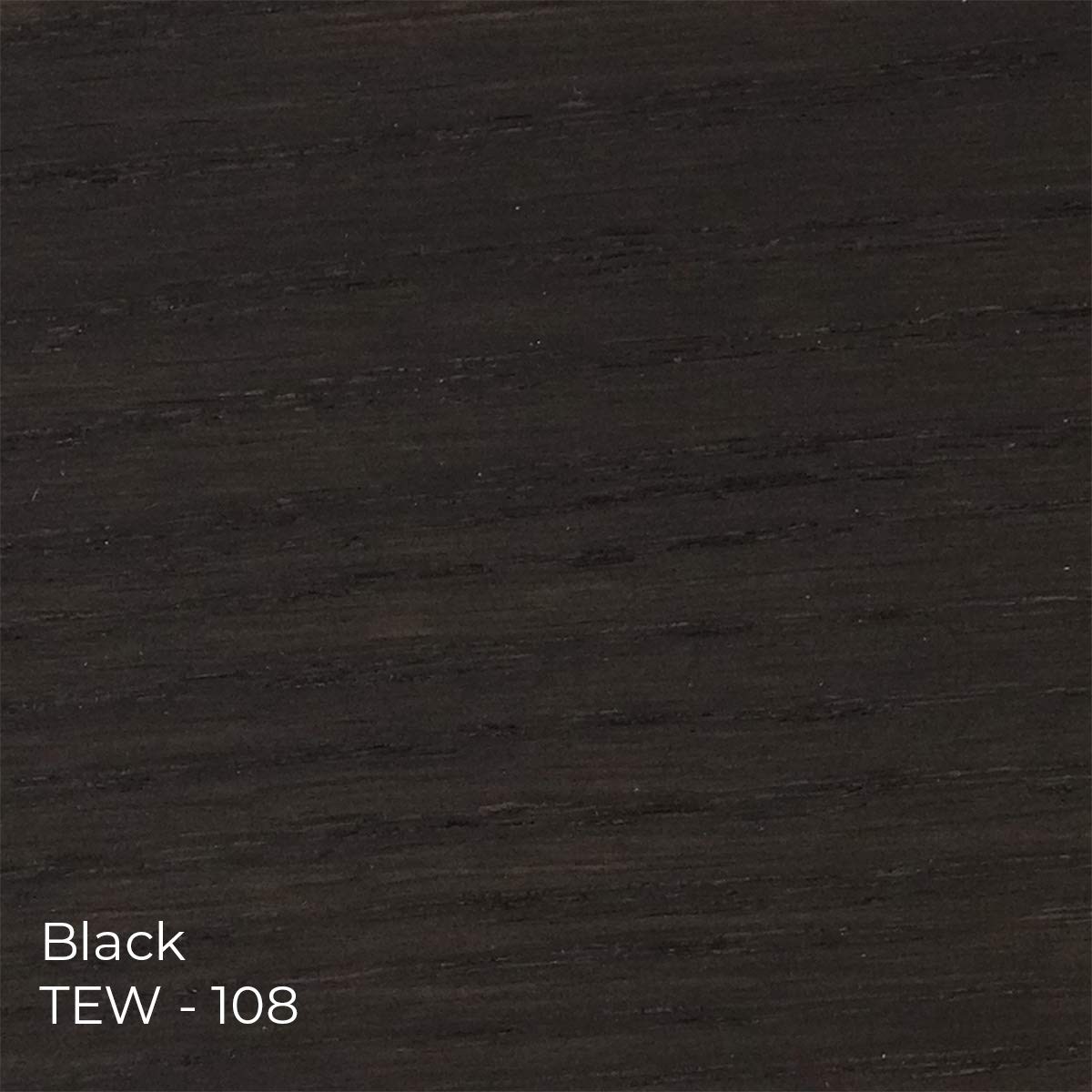 SamaN Interior Water Based Wood Stain - Natural Stain for Furniture, Moldings, Wood Paneling, Cabinets (Black TEW-108-12, 12 oz) SamaN