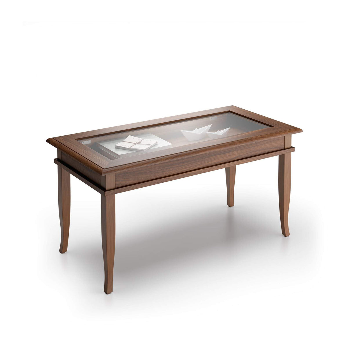 Mobili Fiver, Classico Coffee Table, Walnut, Made in Italy Mobili Fiver