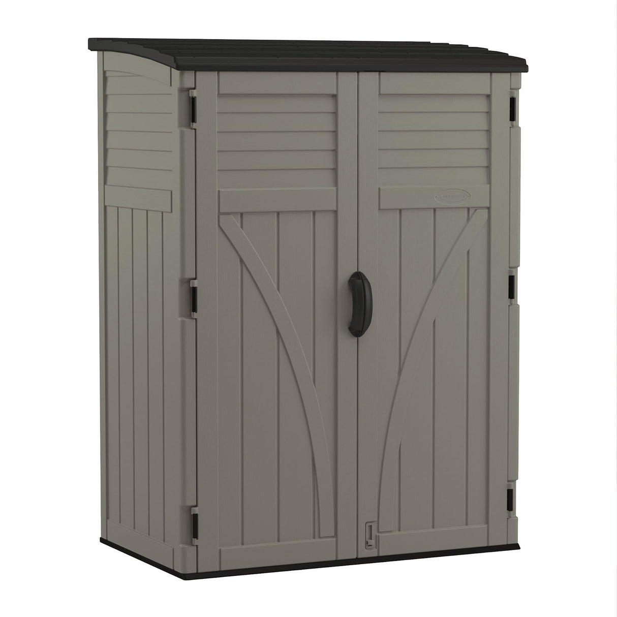 Suncast 54 cu. ft Resin Vertical Lockable Storage Shed, Stoney, BMS5700SB Suncast