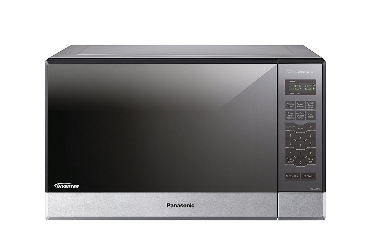 Panasonic Microwave Oven NN-SN686S Stainless Steel Countertop/Built-In with Inverter Technology and Genius Sensor, 1.2 Cubic Foot, 1200W Panasonic