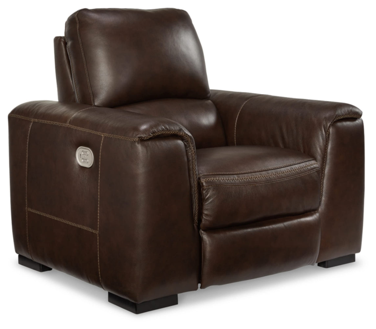 Signature Design by Ashley Alessandro Modern Power Recliner with Adjustable Headrest, Dark Brown Signature Design by Ashley