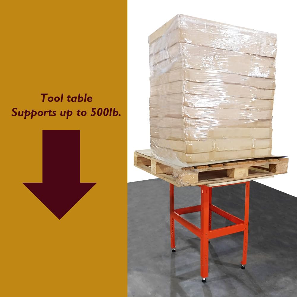 O'SKOOL Router Table Stand with Adjustable Legs and Levelers O'SKOOL