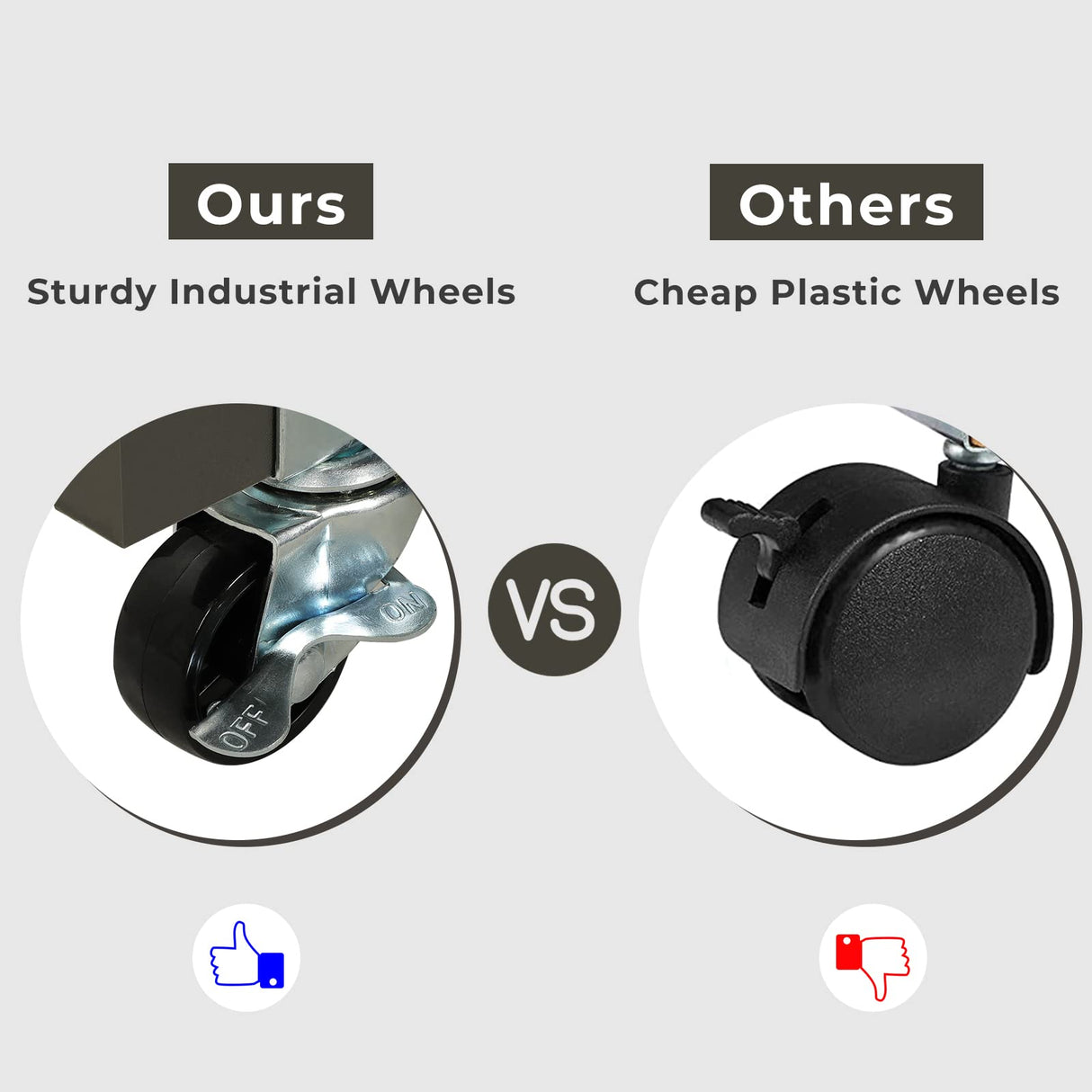 Tiptiper Folding Dining Table with 2 Storage Racks, Drop Leaf, 6 Wheels, Multifunction Expandable Table for Kitchen, Bedroom, Living Room Tiptiper