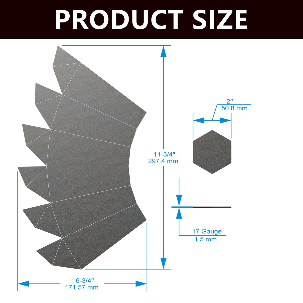 WelderElite Welding Coupons Vases 2-Set,17 Gauge Welding Practice Kits,Mild Steel Plate,Beginner Welding Kits,Suitable for TIG, MIG, Laser, Stick, and Brazing WelderElite