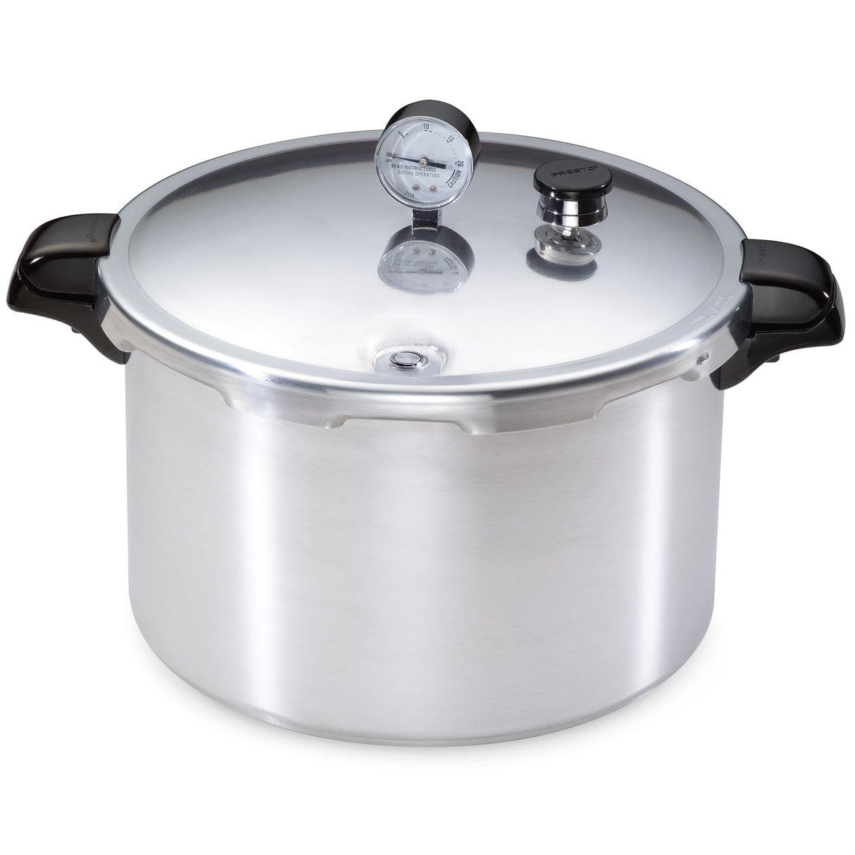 Presto 01755 16-Quart Aluminum canner Pressure Cooker, One Size, Silver Presto
