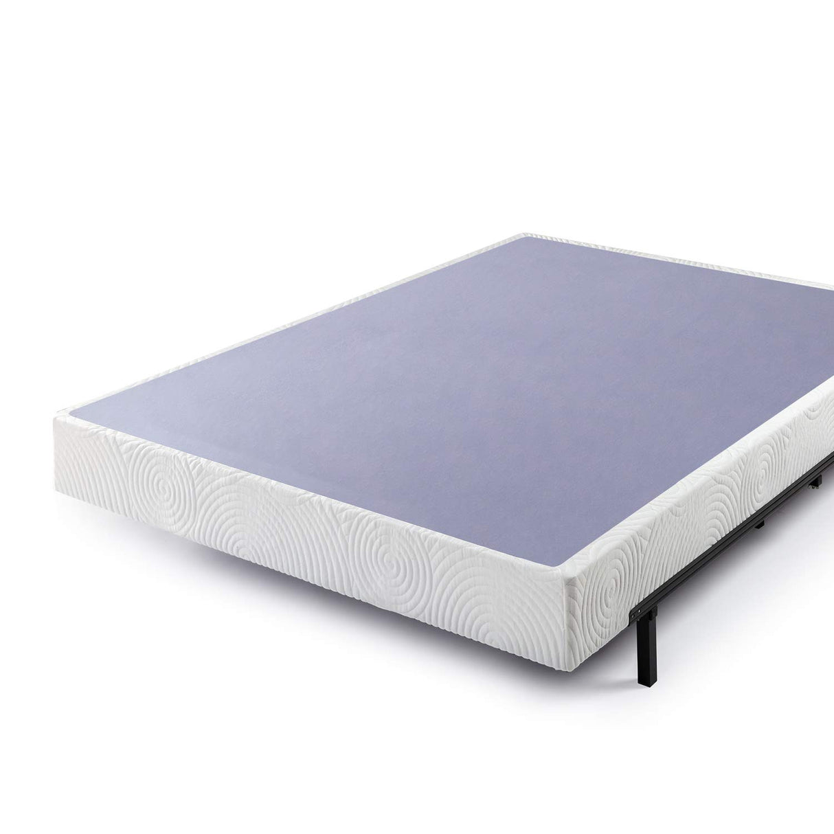 ZINUS Metal Box Spring with Wood Slats, 7.5 Inch Mattress Foundation, Sturdy Steel Structure, Easy Assembly, Full Zinus