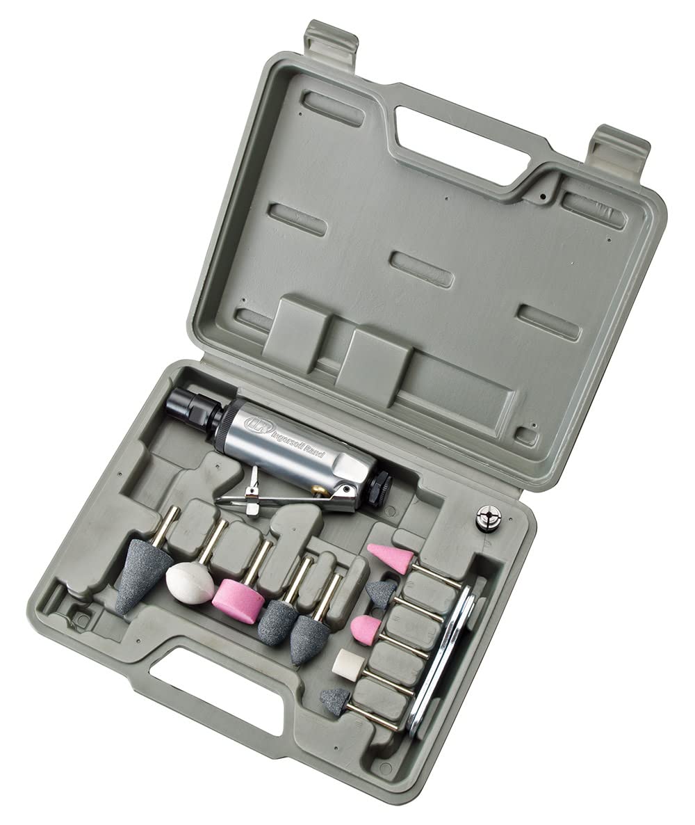 Ingersoll Rand 307BK Air Die Grinder Stone Kit, 28,000 RPM, 0.25 HP, 1/4" Collet, Front Exhaust Ingersoll Rand