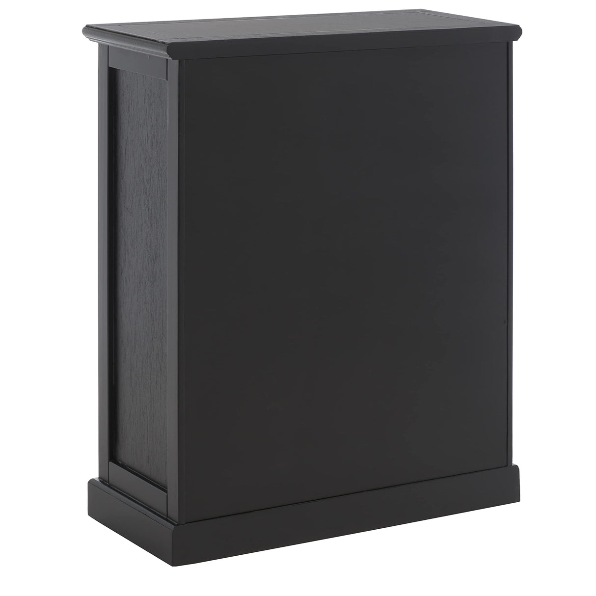 Safavieh Home Collection Maralah Black Solid Wood Bookcase 5-Shelf Unit (Fully Assembled) Safavieh