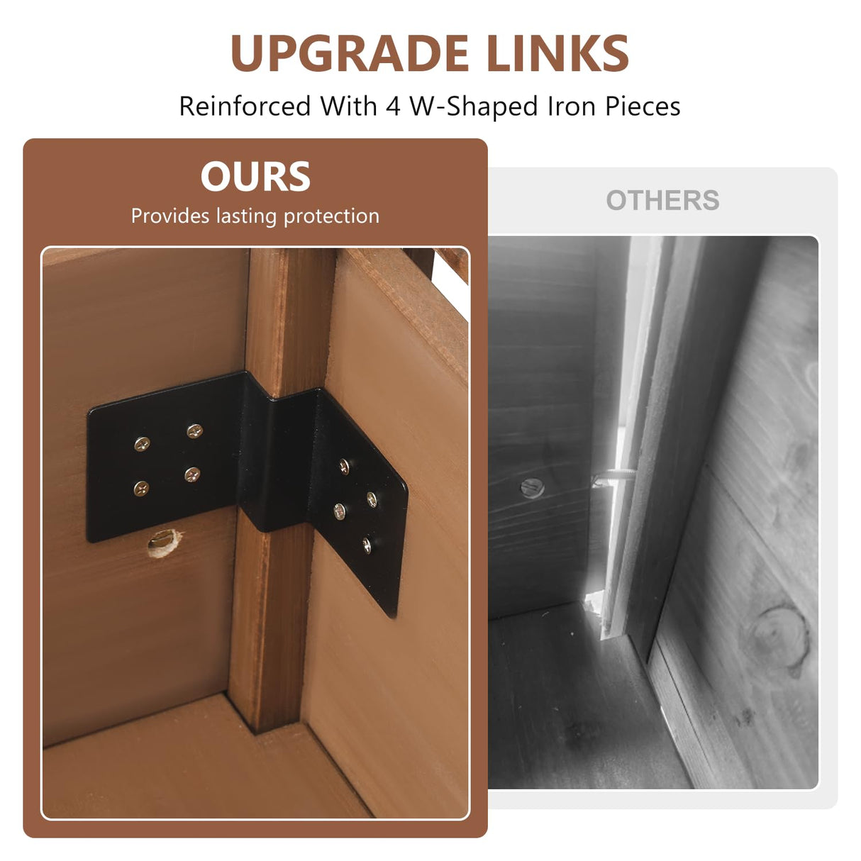 ketive Raised Garden Bed with Legs Outdoor,Elevated Garden Box,Storage Shelf, Protective Liner for Backyard,Patio,Balcony,80x23x30in (Brown) ketive