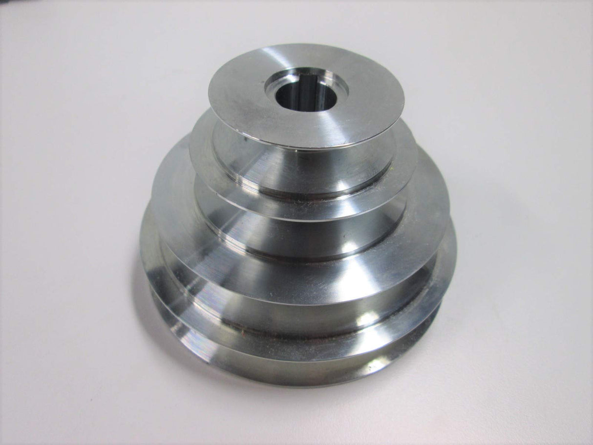 4-Step Cone Pulley 5/8" Keyed Bore; for Lathe, Drill Press, Scroll Saw etc. Replaces Craftsman Or1More
