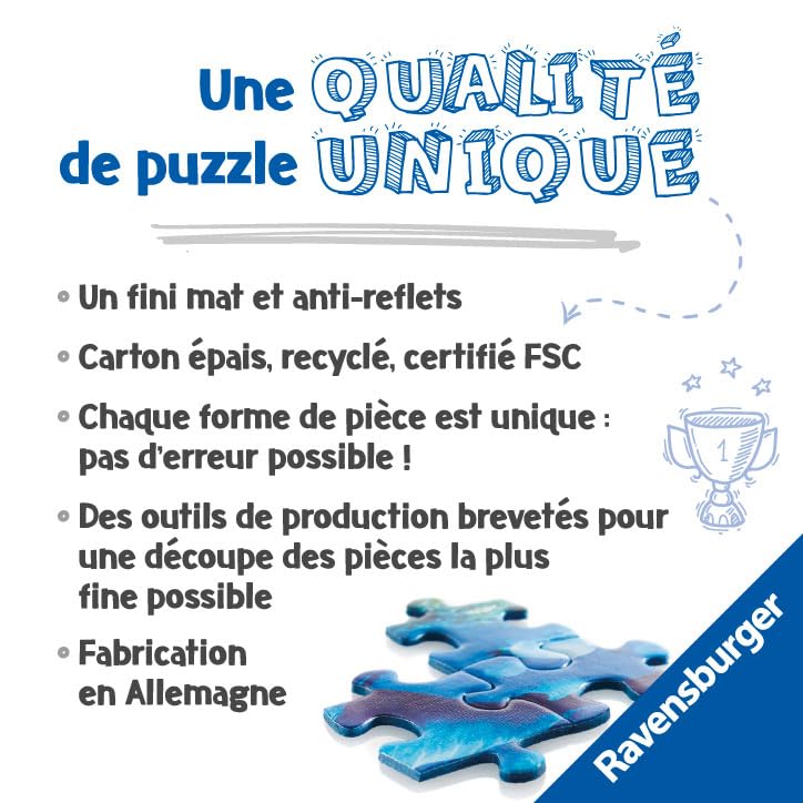 Ravensburger Superman Collector's Edition 1000 Piece Jigsaw Puzzle for Adults - 17298 - Every Piece is Unique, Softclick Technology Means Pieces Fit Together Perfectly Ravensburger