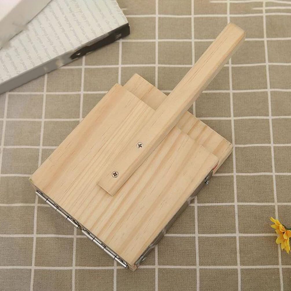 Yardwe Wooden Tortilla Press Mexican Tortillera Presser Dumpling Skin Maker Dough Presser Tool Yardwe