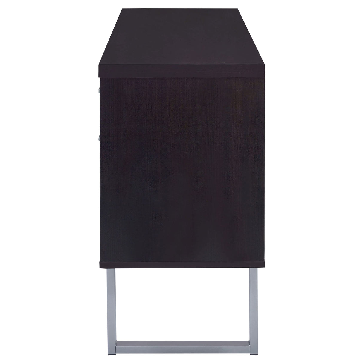 Coaster Home Furnishings Lawtey 5-Drawer Credenza with Adjustable Shelf Cappuccino Coaster Home Furnishings