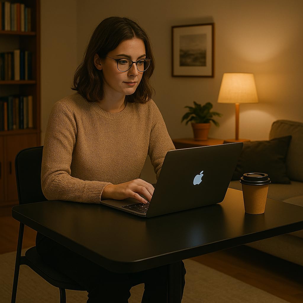 Magshion 31.5" Square Pub Table Height Adjustable 27.6"-36" Cocktail Table with Metal Base MDF Top Non-Rotatable for Dining Bistro Café Home Bar, Black Magshion