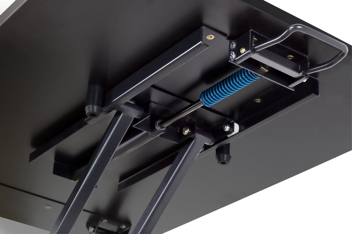 Mount-It! Standing Desk Converter, Height Adjustable Sit Stand Desk, 32x22 Inch Preassembled Stand Up Desk Converter, Ultra Low Profile Design, Black Mount-It!