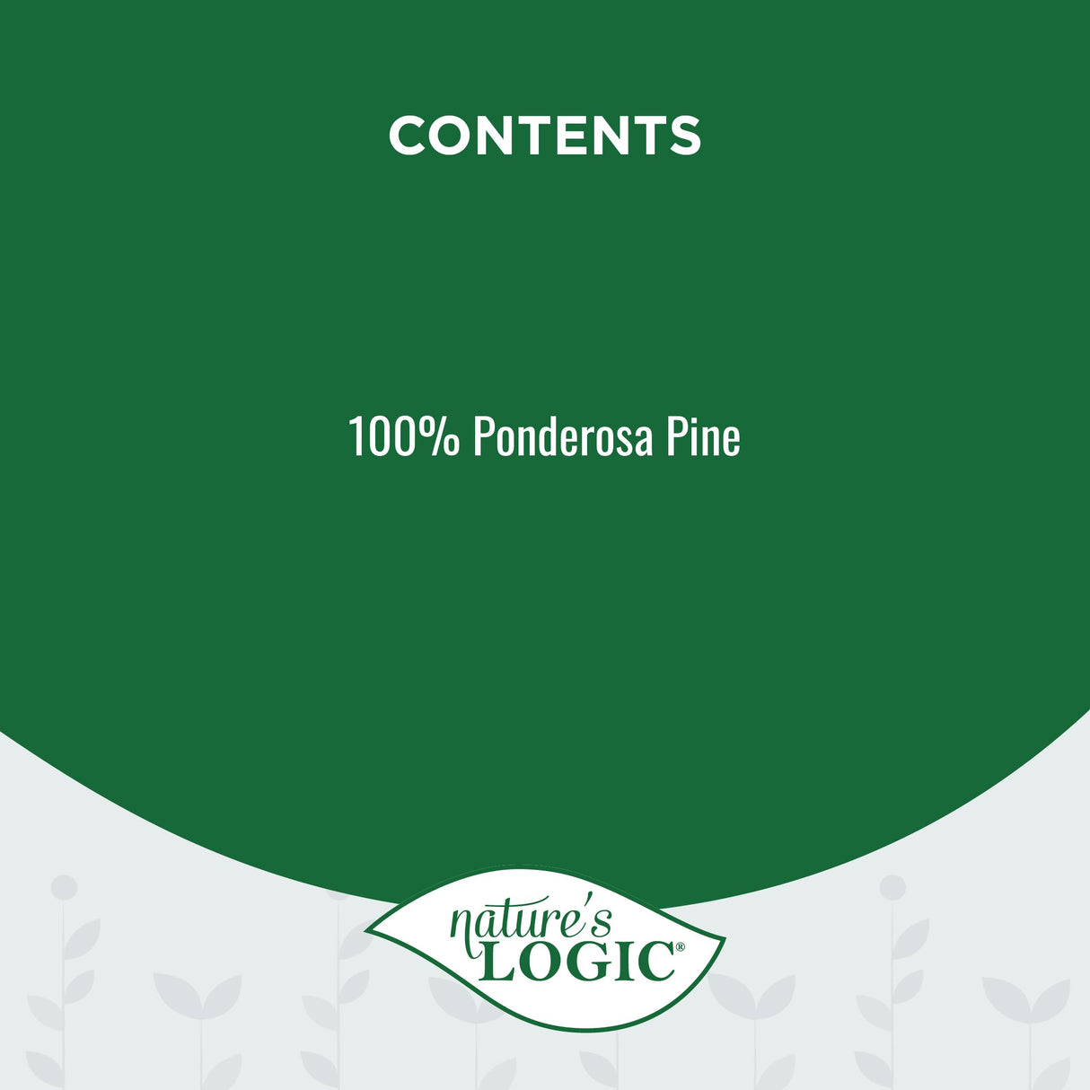 Nature's Logic 100% Natural Pine Pellet Cat Litter - 100% Ponderosa Pine, Dust-Free, Unscented, Biodegradable - Safe for Cats, Kittens, Reptiles & Small Pets - Highly Absorbent - 12 lb Bag NATURE'S LOGIC