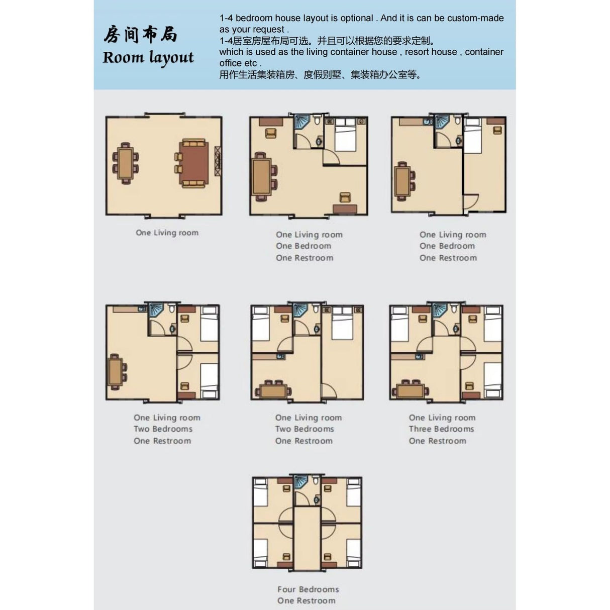 20ft 30ft 40ft Expandable Prefab Tiny House Foldable Shipping Container for Restaurant Office Home Carport Use WoodArtSupply