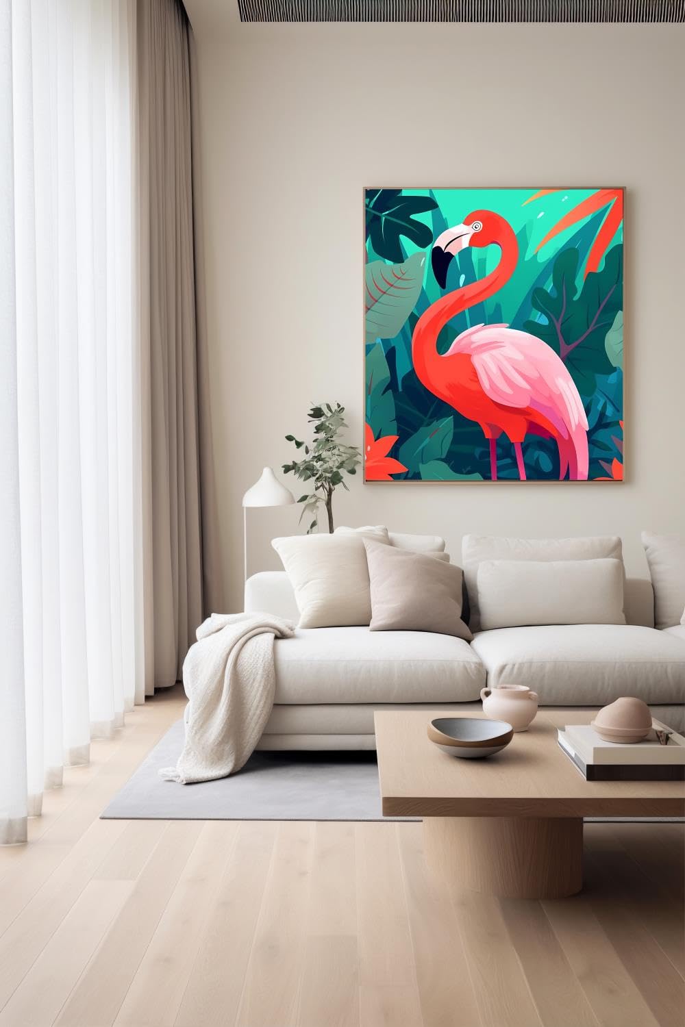 CUEAEAD DIY Koi in The Pond Under The Cherry Tree Diamond Painting Fish Paint by Numbers for Adult Full Round Diamond Art Kits for Room Decor & Living Room Decor 8x12 inch CUEAEAD