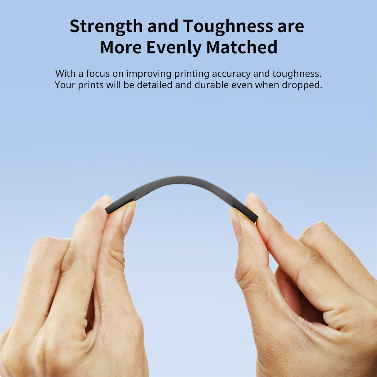 ANYCUBIC Standard 3D Printer Resin Plus, 405nm SLA Fast UV-Curing Resin, High Precision & Rapid Photopolymer for 8K/14K/16K Capable LCD/DLP/SLA 3D Printing (Black, 1000g) ANYCUBIC