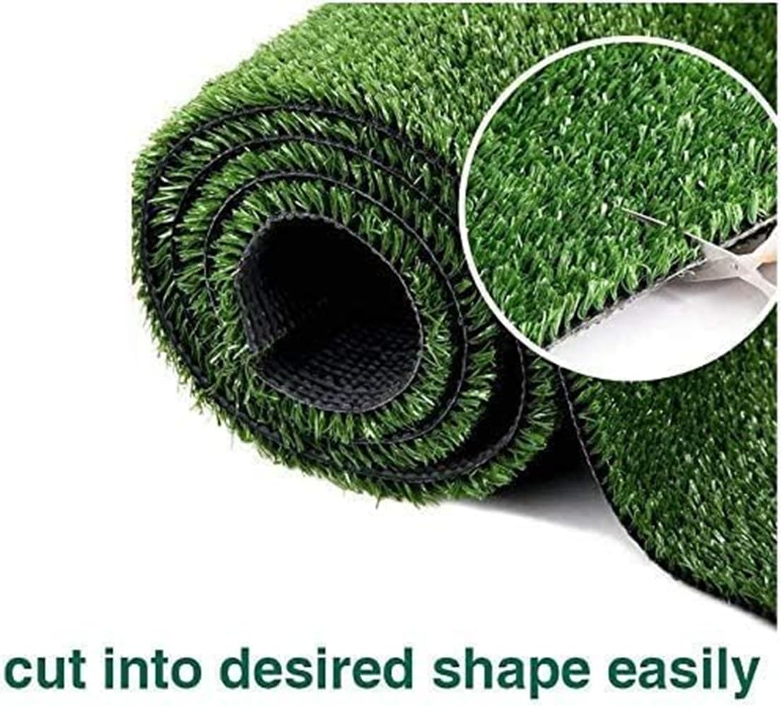 Goasis Lawn Artificial Grass Turf Lawn 5 FT x8 FT(40 Square FT), Realistic Synthetic Grass Mat, Indoor Outdoor Garden Lawn Landscape for Pets,Fake Faux Grass Rug W/ Drainage Holes Goasis Lawn