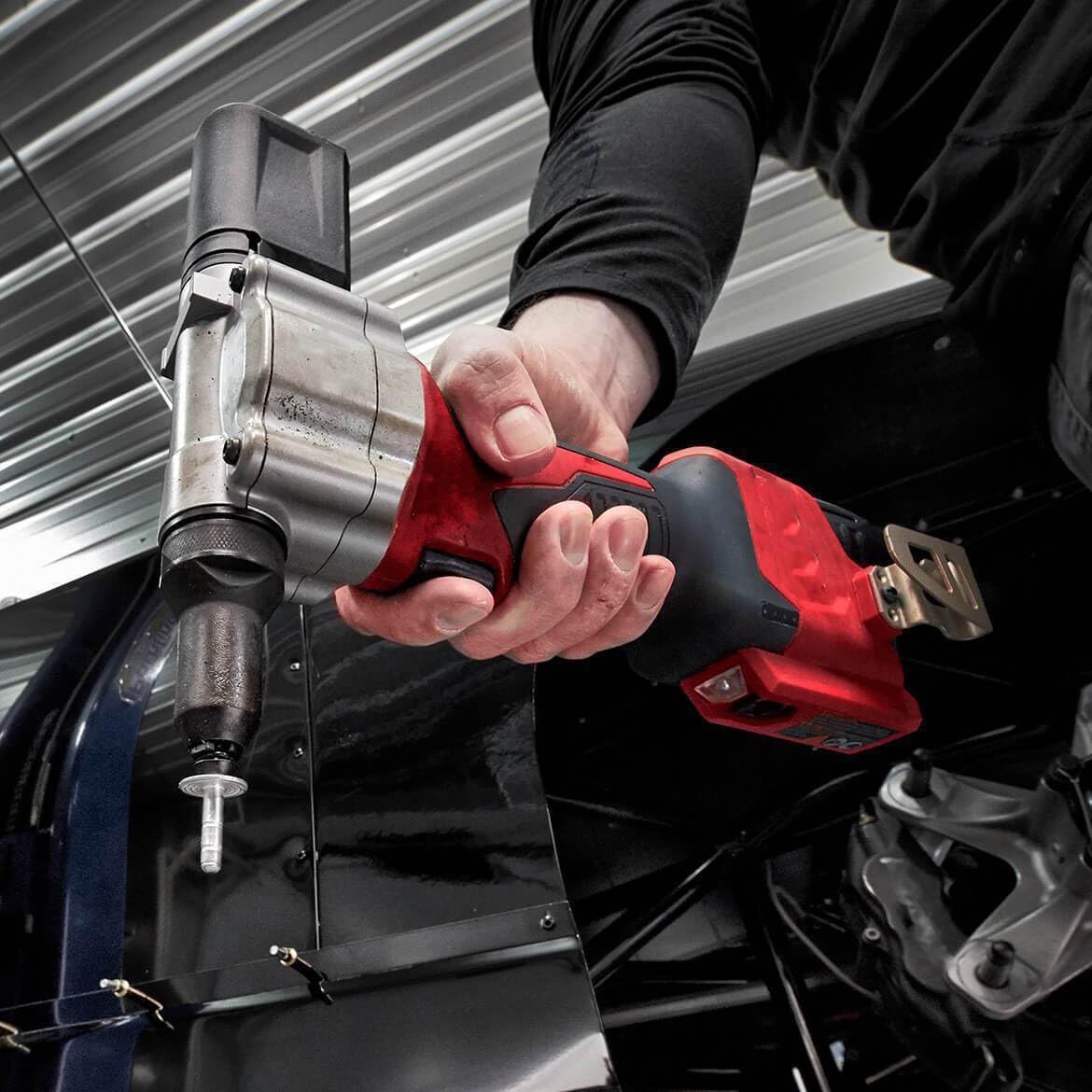 WALkfb 2550-20 for Milwaukee M12 12V Heavy Duty Cordless Rivet Tool - Bare Tool, 6.50 x 2.63 x 10.75, Red, Black WALkfb