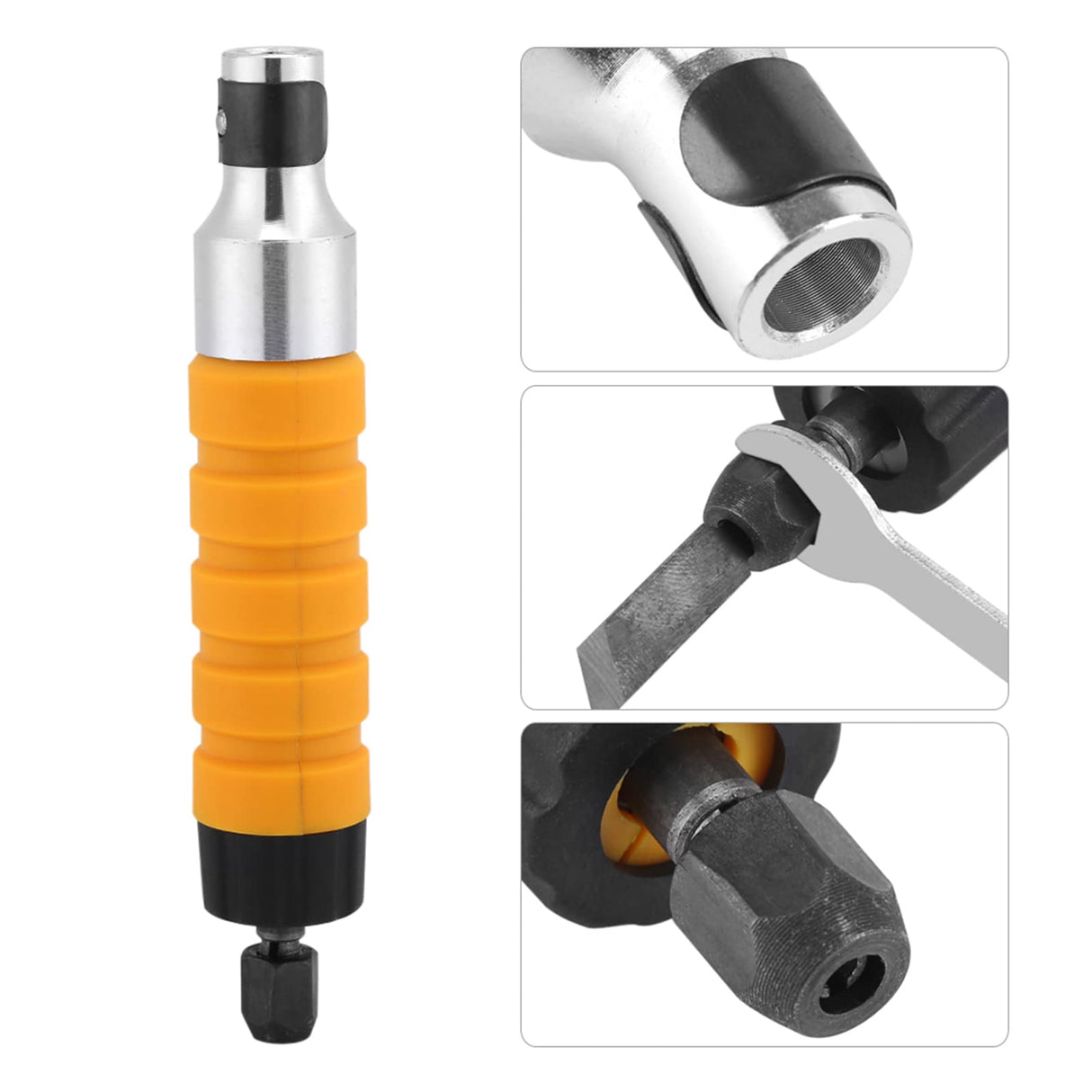 Electric Woodworking Carving Chisel, Electric Chisel Carving Tool Engraving Knife Tool Accessories Electric Woodworking Chisel Carving Tool Machine with 5 Blades and 1 Wrench AYNEFY