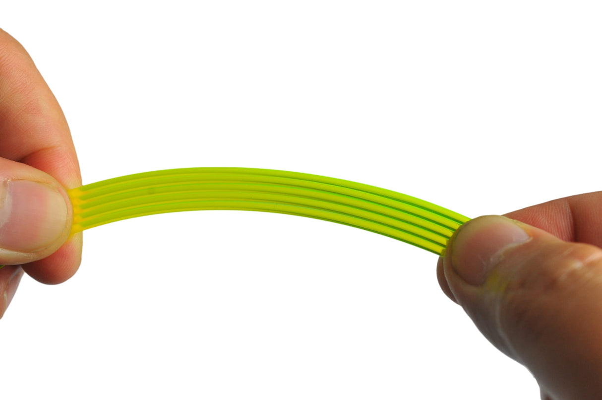 RANKI PETG Filament 1.75mm 3D Printer Filament, Dimensional Accuracy +/- 0.03 mm, 1kg Spool (Transparent Yellow) RANKI