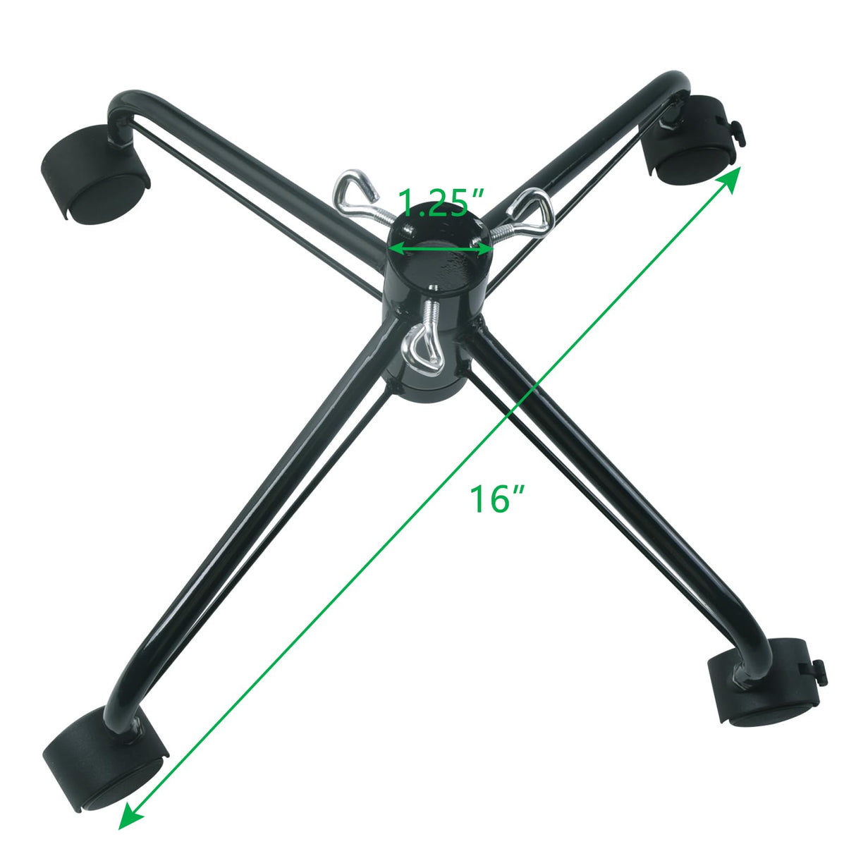 Vencer 16'' Folding Tree Stand with Rolling Wheels for Artificial Trees,VCT-001 Vencer