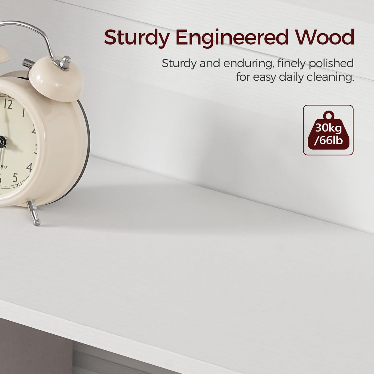 MAHANCRIS 6-Tier Bookshelf, 70.9'' Farmhouse Arched Bookcase with Cabinet, Freestanding Engineered Wood Display Bookshelf, with Adjustable Shelves, for Living Room, Study, Kitchen, White BKWT2501 MAHANCRIS