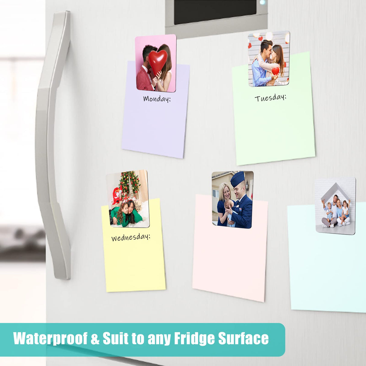 Sublimation Magnet Blanks, 30PCS Sublimation Blank Refrigerator Magnets - Personalized Fridge Magnet Sublimation Blanks Products for Kitchen Office Decorative, 5.5x7.5 cm (Rectangular) Deekypol