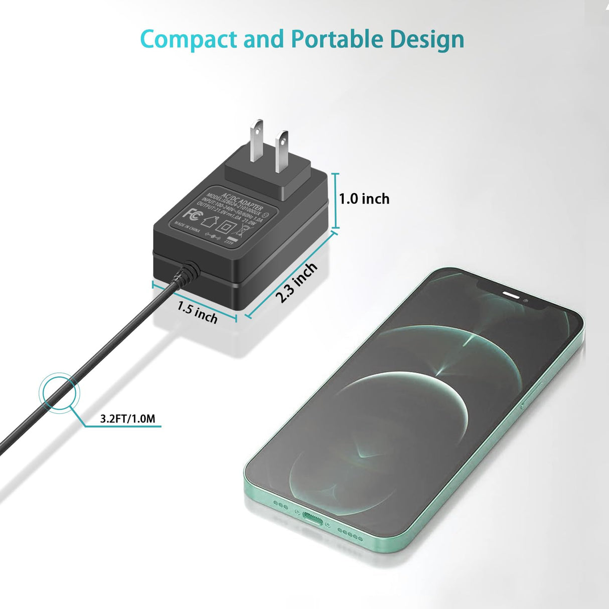 21V 1A Mini Chainsaw Battery Charger, Power Tools Lithium Battery Charger, Replacement for Mini Chain Saw Power Charger. Mareisa