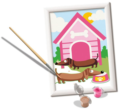 Ravensburger - Dachshund CreArt Paint by Numbers Kit | Fun & Easy DIY Art for Kids Age 7+ | Creative Gift Idea for Birthdays & Holidays