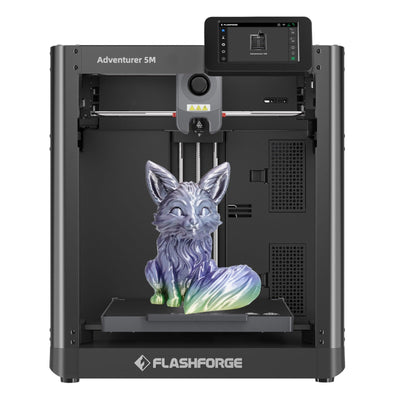 FLASHFORGE Adventurer 5M 3D Printer, 600mm/s Max High-Speed FDM 3D Printers with Auto Leveling, 280°C Direct Extruder with 3S Detachable Nozzle, Core XY All Metal Structure, Print Size 220x220x220mm