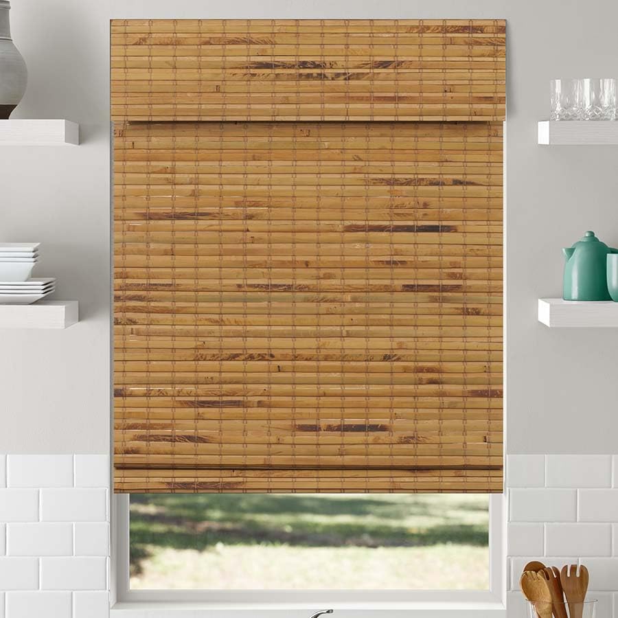 SelectBlinds Bamboo Shades | Woven Wood Blinds for Windows Classic Cordless, Sample Kit SELECT BLINDS