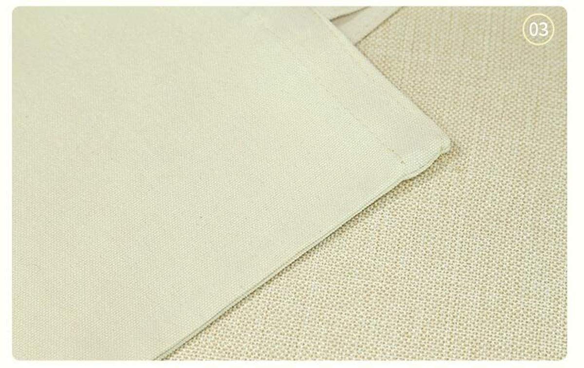 E-Found 10 Pcs Canvas Sublimation Tote Bags Blanks, Sublimation Blank Bag Resuable Washable Grocery Tote Bags for DIY Carry Books and Lunch Box E-Found