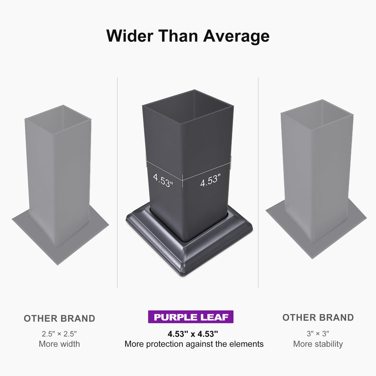 PURPLE LEAF Louvered Pergola 13' x 15' Large Patio Aluminum Pergola Modern Outdoor with Adjustable Roof for Deck Garden Yard Hardtop Gazebo PURPLE LEAF